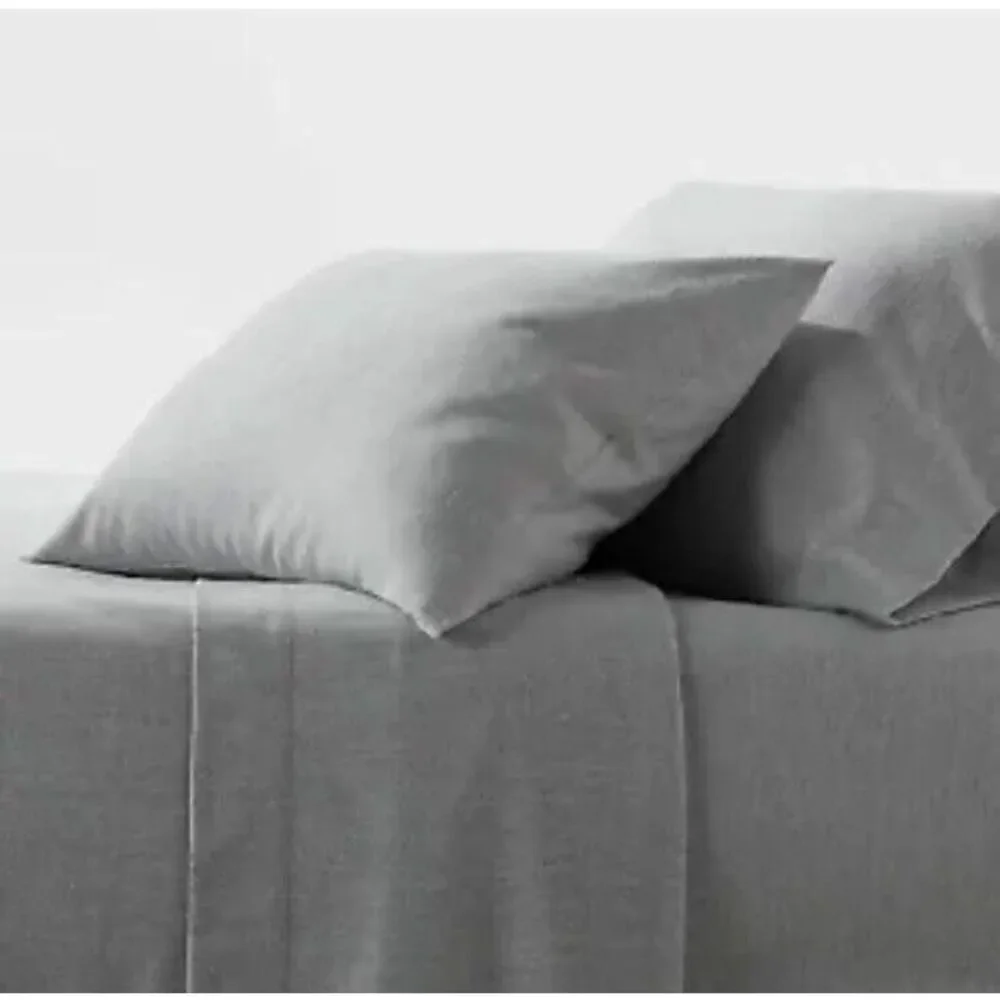 Threshold Flannel King Bed Fitted Sheet